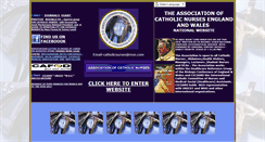 Desktop Screenshot of catholicnurses.org.uk